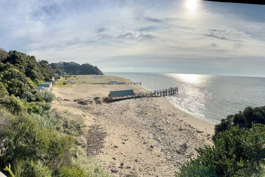 Cosy Back Beach Hideaway With Fire Pit. Portsea Buitenkant foto